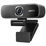 Anker PowerConf C302 Smart Full HD 2K Webcam, USB-C Webkamera mit Mikrofon für PC, Geräuschunterdrückung, Framing & Autofokus mit KI, Individuelles FoV, HDR, 30 FPS, Lichtkorrektur für Konferenzen