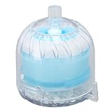 Aquarium-Filter-Luftpumpen-Set, Leise Sauerstoffzufuhr, Verstellbarer Luftstromfilter, Sauerstoffpumpen-Set für Aquarien (EU-Stecker 220 V)