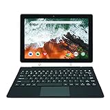 [3 Bonusgegenstand] Simbans TangoTab 10 Zoll Tablet mit Tastatur, 2-in-1 Laptop, Android 10, 4 GB RAM, 64 GB, USB, Mini-HDMI - TLX