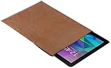 PEDEA Echtleder Tasche/Hülle für Acepad A96, Artizlee 10.1, XIDO Z120/3G, Xoro TelePAD 96A3, Samsung Galaxy Tab S 10.5, tob