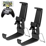 HJD Store Pack of 2 Controller Mobile Phone Holder, Foldable Holder for Smartphones for iPhone/One Plus/LG/Huawei/HTC, Compatible with Xbox One/Steelseries Nimbus/Steam Controllers