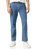 Wrangler Herren Regular Fit Jeans, Blau (Stonewash), W32/L32