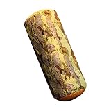 URFEDA Simulation Baumstamm Kissen Holz Log Textur Reisekissen, Dekoratives Baumstamm Kissen Log Kissen Kissen Stuhlkissen Kissen Kissen Reisek