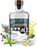 Berlin Distillery® Berliner Nacht Gin - 0,5l Premium Dry Gin Flasche | Handcrafted & kraftvoll-spritziger Geschmack | Regional & nachhaltig aus Berlin | 45,2% Alkohol | Perfekt für Gin Tonic