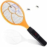 GOODS+GADGETS Elektrische Fliegenklatsche Elektro Fliegenfänger Insektenvernichter Mückenklatsche - Testsieger Kundenzufriedenheit