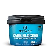 Bodylab24 Carb Blocker 120 Kapseln, Kohlenhydratblocker aus pflanzlichen Ballaststoffen und wertvollen Pflanzenextrakten, ideal zur Unterstützung des Gewichtsmanagements