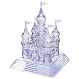 HCM Kinzel GmbH 109002 HCM 109002-Crystal Puzzle Schloss 105 teilig, transparent