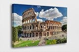 Leinwand Kolosseum, berühmte Städte Roms Leinwandbild Leinwand Malerei Moderne Poster & Drucke Wandkunst Bild dekoration 30x45cm Ungerahmt