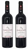 KURDISTAN Bordeaux Rotwein, Wein aus dem Château Trois Fonds 2019 (2x0,75 l)