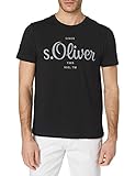 s.Oliver Herren 130.10.106.12.130.2063452 T-Shirt, Schwarz, XXL