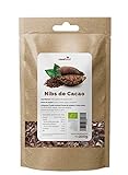 Bio Kakaonibs 200gr Carefood | 100% BIO Premium-Qualität | Roh Kakao Nibs | Bio hochwertiges Naturprodukt | Produziert in Peru aus der Theobroma Cocoa Pflanze.