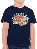 Hot Wheels Jungen - Bash and Crash - Bigfoot - 152 (12/13 Jahre) - Dunkelblau - Geschenk - F130K - Kinder Tshirts und T-Shirt für Jungen