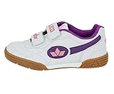 Lico Bernie V Mädchen Multisport Indoor Schuhe, Weiß/ Lila/ Rosa, 34 EU