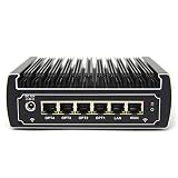 Protectli Vault FW6D - 6 Port, Firewall/Mini PC - Intel Quad Core i5 (8250U), AES-NI, 16GB RAM, 240GB SSD - Compatible with pfSense/OPN