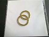 efco 'Hochzeit Ringe Wachs Dekoration Gold Brilliant, 30 mm