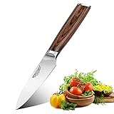 IENNSA Küchenmesser Japanischer Chefmesser Set Professional Deutschland Hoher Kohlenstoffstahl Gemüse Santoku Brotmesser Für Kochen (Color : 3.5 Fruit Knife)