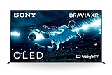 Sony XR-55A90J/P BRAVIA 139cm (55 Zoll) Fernseher (Android TV, OLED, 4K Ultra HD (UHD), High Dynamic Range (HDR), Google TV, Smart TV, 2022 Modell), Schwarz inkl 24 + 6 Monate Herstellergarantie