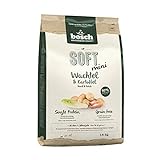 bosch HPC SOFT Mini Wachtel & Kartoffel | halbfeuchtes Hundefutter für ausgewachsene Hunde kleiner Rassen | Single Protein | Grain-Free | 1 x 2.5 kg