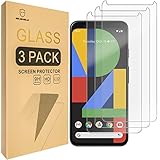 Mr.Shield Schutzfolie Kompatibel mit Google Pixel 4 [3 Stück] Schutzglas Schutzglasfolie 9H Härte, HD Klare Display