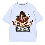 Attack on Titan Season 4 T-Shirt Anime Eren Jaeger Eren Explosion Colossal Titan Kurzarm T-Shirt