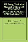 US Army, Technical Manual, TM 5-3610-295-13&P-2, PRINTING PLANT, SPECIAL WARFARE, TRANSPORTABLE (NSN 3610-01-106-2276) (APPLICABLE TO SE NUMBERS 0013 THROUGH ... ITEM INCLUDED IN EM 0165) (English Edition)