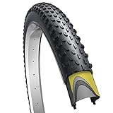 Fincci Fahrrad Reifen 29 x 2.10 Zoll 52-622 Faltbar Gravel Fahrradreifen mit 1 mm Pannenschutz für Mountainbike MTB Hybrid mit 29x2.10 Fahrradmantel