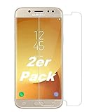 Smartphone-Equipment [2er Pack] Schutzglas passend für Samsung Galaxy J5 2017 Echt-Hartglas 9H, Displayschutz Panzerfolie Glasfolie Schutzfolie Glas Folie Display Schutz