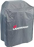 Landmann Premium Wetterschutzhaube | Aus robustem Polyestergewebe & Wasserdicht | UV-beständig, Atmungsaktiv & Kältebeständig | Geeignet für z.B. Pantera 3.0, Triton PTS 3.0, Pellet Kettle