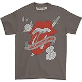 The Rolling Stone Herren Vintage Tattoo T-Shirt, Grau (Anthrazit), XXL
