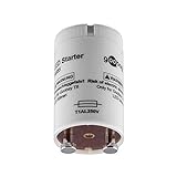 Goobay 54555 LED Starter für T8 / G13 LED Röhren mit Bajonett Stiftabstand 13 mm, 30 W, Grau