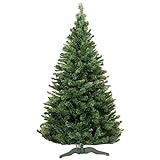 Künstlicher Weihnachtsbaum 150 cm Grün Tannenbaum Christbaum Tanne Unecht Weihnachtsdeko DecoKing Lena