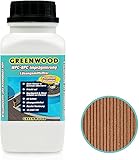 Greenwood - Premium WPC Pflege & Schutz Imprägnierung - Hellbraun #1L 750ml Lösungsmittelfrei - Keine Ausdünstungen - Haustierfreundlich - S