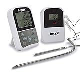 froggit Funk Grillthermometer SmokeMax Two BBQ Grill 2 Fühler Two Probes Smokerthermometer