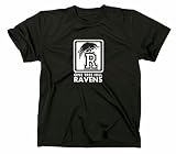 One Tree Hills Ravens T-Shirt Fanshirt, Logo, Schwarz, XXL