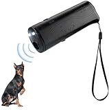 SharpCost Ultraschall Hunde, 3 in 1 Anti-barke Handheld-Hundetrainingsgert, Hunde Repeller, LED-Au enrinde-Controller, Anti-Bellen-Gerät für kleine bis große Hunde