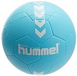 hummel 203605 Unisex Kinder HMLSPUME Kids-Handball, türkis/Weiß, 0