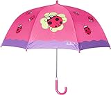 Playshoes Unisex Kinder Regenschirm Glückskäfer 448583, 18 - Pink, Einheitsgröße