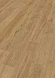 EGGER Clermont Eiche Natur Bodenbelag Comfortboden EHC030 (8mm, 1,995m²) | Natürlich & nachhaltig | Kork Laminat mit Trittschalldämmung | Einfache Verlegung durch Klicksystem | Warm & leise