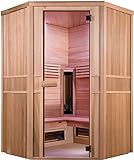 Infrarotkabine Infrarot Sauna Infrawave RR-130P für 3 Personen / 150 x 101 x 202cm
