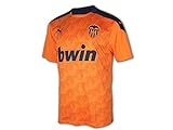 PUMA Herren VCF Away Shirt Replica T, Vibrant Orange-Peacoat, M