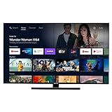 MEDION X14356 (MD 31560) 108 cm (43 Zoll) QLED Fernseher (Android TV, UHD Smart TV, 4K Ultra HD, Dolby Vision HDR, Netflix, Prime Video, Google Assistant, Micro Dimming, DTS, PVR, Bluetooth)