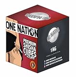 1 kg Shisha Kokoskohle Shisha One Nation 72 Cubetti Hookah - Qualitäts-Kohle für lange Lebensdauer Shisha