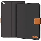 CoolGadget Schutz Hülle für iPad Mini 4, Tasche aus Textil TPU Silikon Innen Schale und [ Aufstellfunktion ], Business iPad Mini 4 Smart Cover - Grau