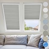 Verdunklungs-Sonnenblenden für Dachfenster mit Wabenstruktur für einfache Installation an schrägen Fenstern, G