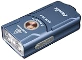 FENIX E03R V2.0 Vollmetall hohe Helligkeit Schlüsselanhänger Taschenlampe, EDC kleine Taschenlampe, rotes Licht, weißes Licht, intelligente Temperaturregelung, IP66-Schutz, mit USB-C-Ladung, B