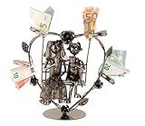 Metall Figur Hochzeit Paar Schaukel Geldgeschenk