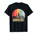 Darmstadt I 80er Retro Souvenir I Vintage Design T-Shirt