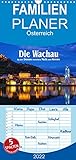 Die Wachau - An der Donau zwischen Melk und Krems - Familienplaner hoch (Wandkalender 2022, 21 cm x 45 cm, hoch)