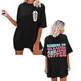 Sommerkleid Damen Damen Shirts Lässige Damen-T-Shirts mit Rundhalsausschnitt und kurzen Ärmeln, lockere Sommerbluse Trägerloses Top Damen