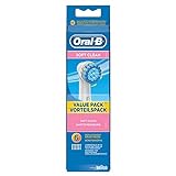 Oral-B Soft Clean Aufsteckbürsten für elektrische Zahnbürste, 6 Stück, für eine sanfte Reinigung am Zahnfleischrand